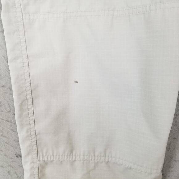 TRU-SPEC Cargo Pants Mens 36x32 Khaki Ripstop Tactical Utility Pockets Workwear - Picture 5 of 15